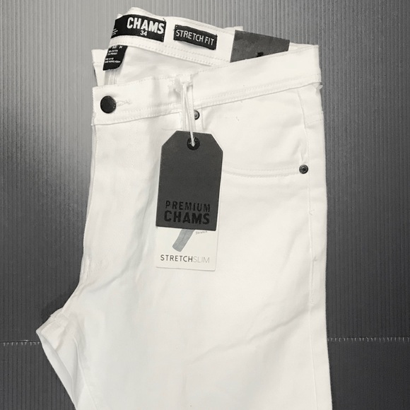 chams stretch jeans